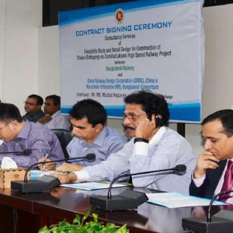Feasibility Study and Detail Design for Construction of Dhaka—Chattogram via Cumilla/ Laksam High Speed Railway